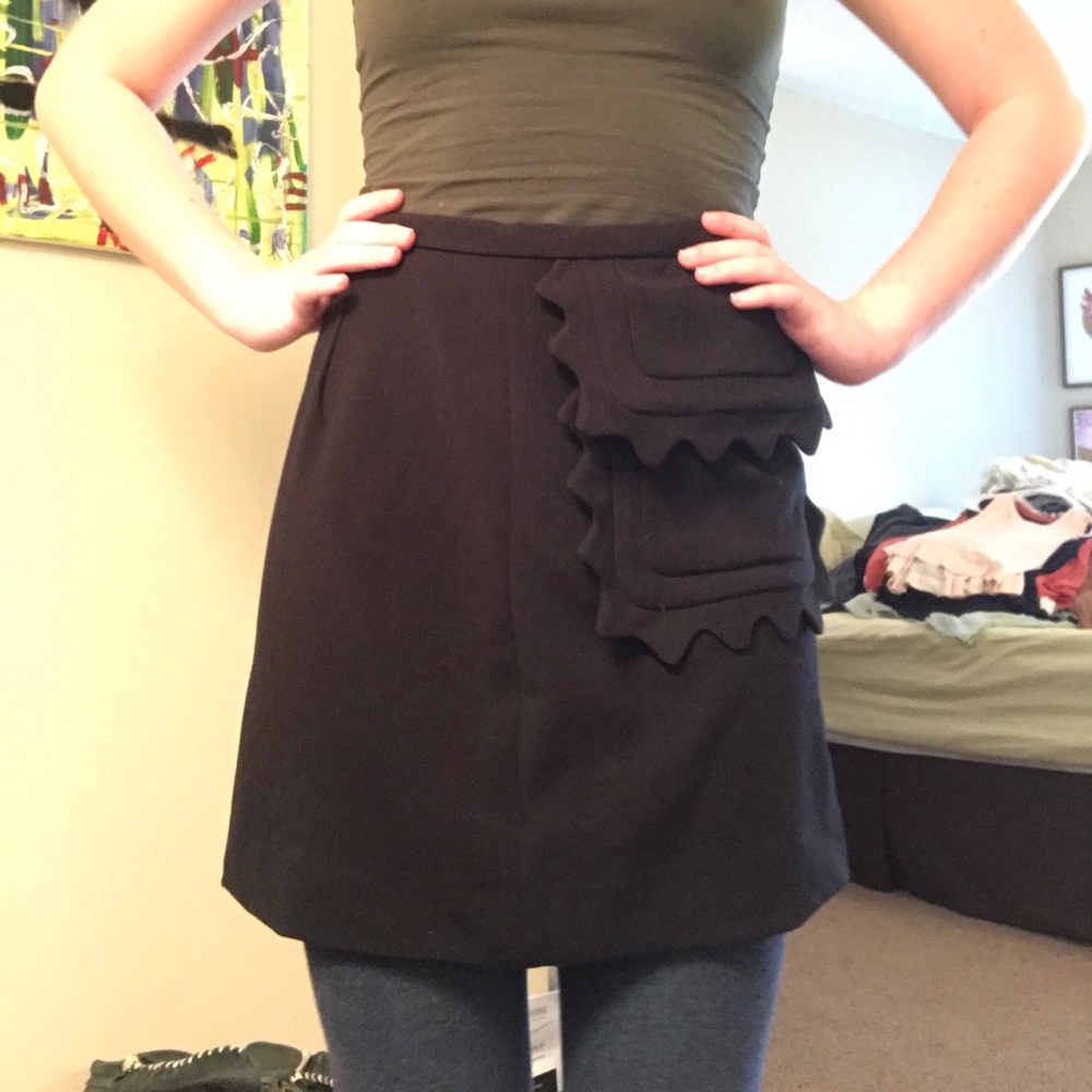 Ravioli pocket skirt